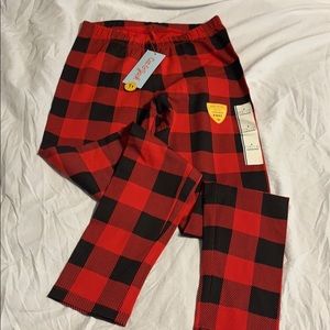 Buffalo plaid leggings